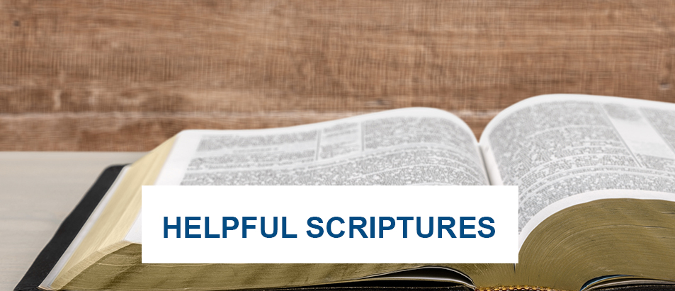 Helpful Scriptures
